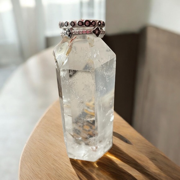 Two Freida Rothman stacking rings - Picture 2 of 2